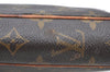 Auth Louis Vuitton Monogram Marly Bandouliere Shoulder Cross Bag M51828 LV Junk K5629