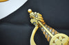 Authentic HERMES Carre 90 Scarf "Cliquetis" Silk Black Box K5630