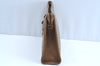 Authentic GUCCI GG Plus Clutch Hand Bag Purse PVC Leather Brown K5632