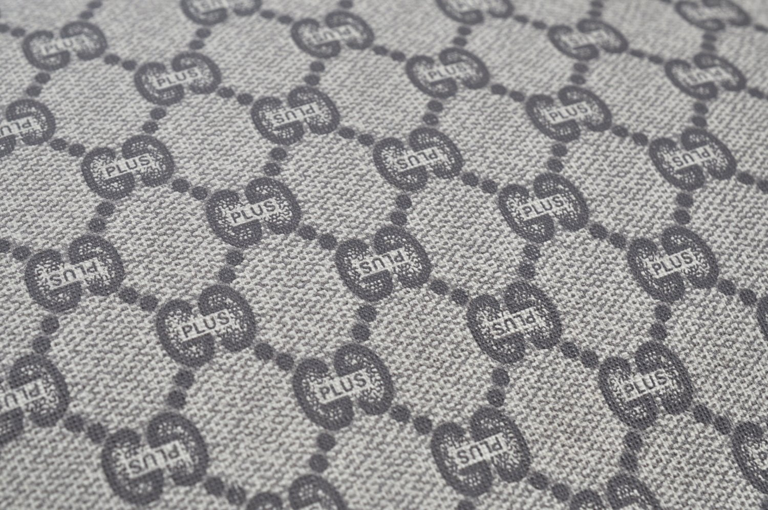 Authentic GUCCI GG Plus Clutch Hand Bag Purse PVC Leather Brown K5632