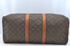 Authentic Louis Vuitton Monogram Keepall 50 Travel Boston Bag Old Model LV K5636