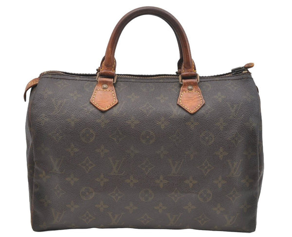 Authentic Louis Vuitton Monogram Speedy 30 Hand Boston Bag Old Model LV K5637