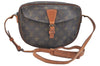 Auth Louis Vuitton Monogram Jeune Fille MM Shoulder Cross Bag Old Model LV K5639