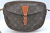Auth Louis Vuitton Monogram Jeune Fille MM Shoulder Cross Bag Old Model LV K5639