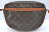 Auth Louis Vuitton Monogram Jeune Fille MM Shoulder Cross Bag Old Model LV K5639