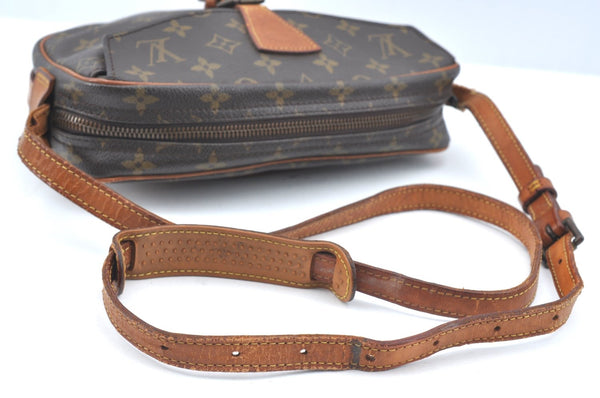 Auth Louis Vuitton Monogram Jeune Fille MM Shoulder Cross Bag Old Model LV K5639