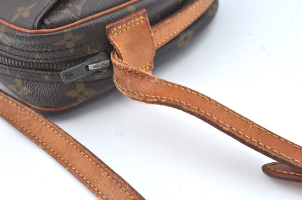 Auth Louis Vuitton Monogram Jeune Fille MM Shoulder Cross Bag Old Model LV K5639