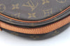 Auth Louis Vuitton Monogram Jeune Fille MM Shoulder Cross Bag Old Model LV K5639