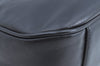 Authentic MCM Vintage Leather Shoulder Bag Purse Black K5643