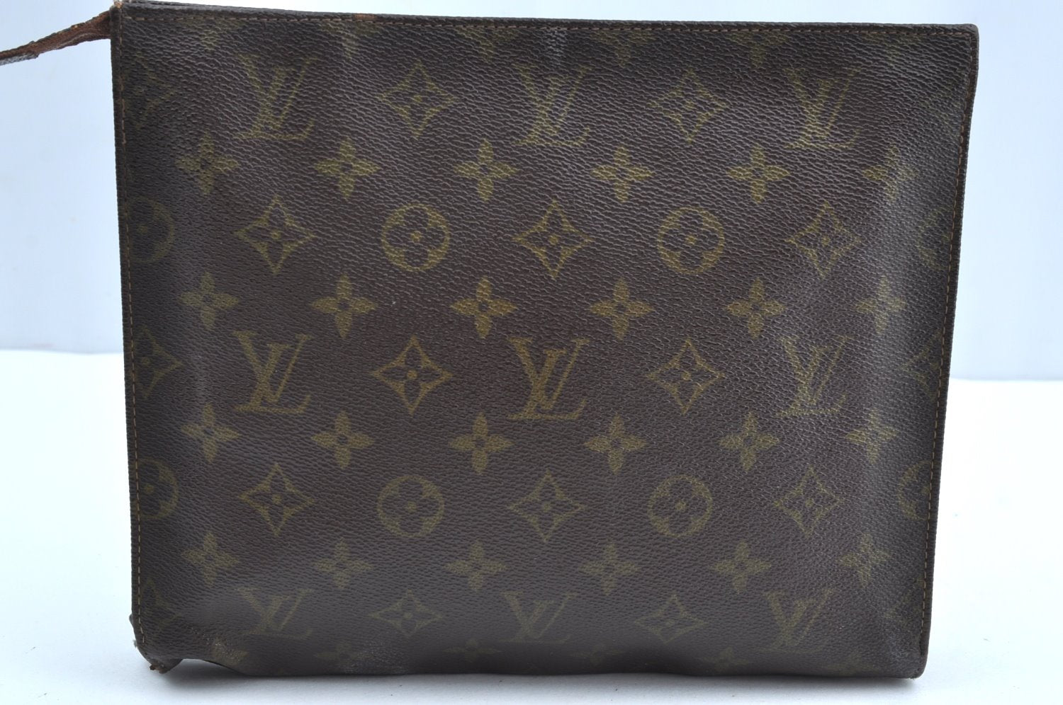 Louis Vuitton Monogram Poche Toilette 26 Cosmetics Pouch USA Model LV Junk K5645