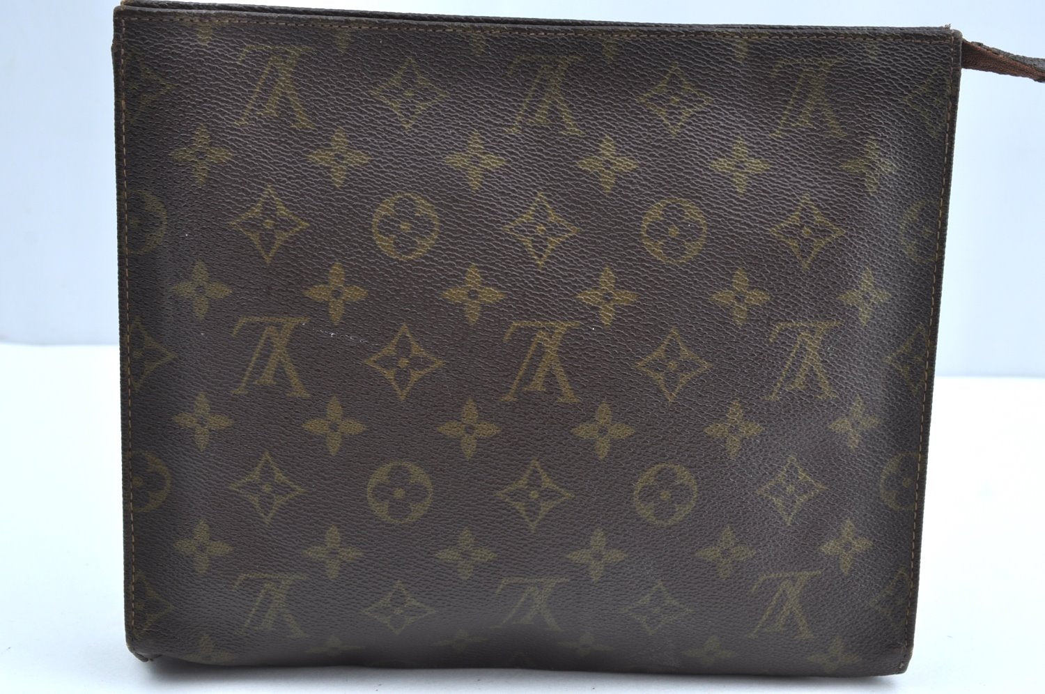 Louis Vuitton Monogram Poche Toilette 26 Cosmetics Pouch USA Model LV Junk K5645