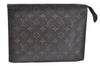 Auth Louis Vuitton Monogram Poche Toilette 26 Cosmetics Pouch Old Model LV K5650