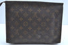 Auth Louis Vuitton Monogram Poche Toilette 26 Cosmetics Pouch Old Model LV K5650