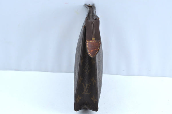 Auth Louis Vuitton Monogram Poche Toilette 26 Cosmetics Pouch Old Model LV K5650