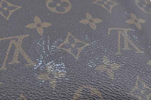 Auth Louis Vuitton Monogram Poche Toilette 26 Cosmetics Pouch Old Model LV K5650