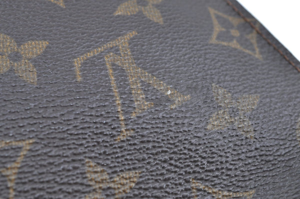 Auth Louis Vuitton Monogram Poche Toilette 26 Cosmetics Pouch Old Model LV K5650