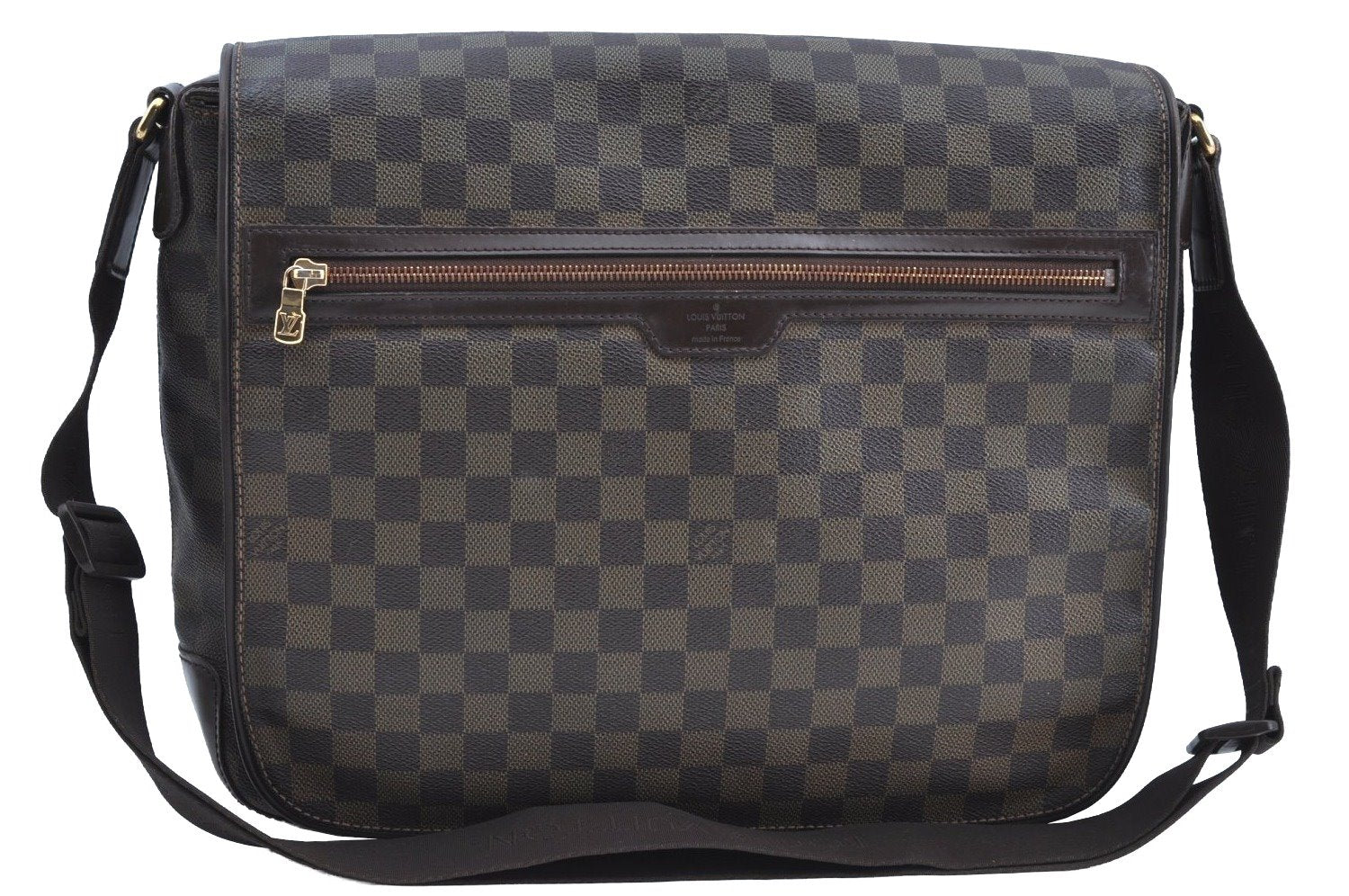 Authentic Louis Vuitton Damier Spencer Shoulder Cross Body Bag N58021 LV K5652