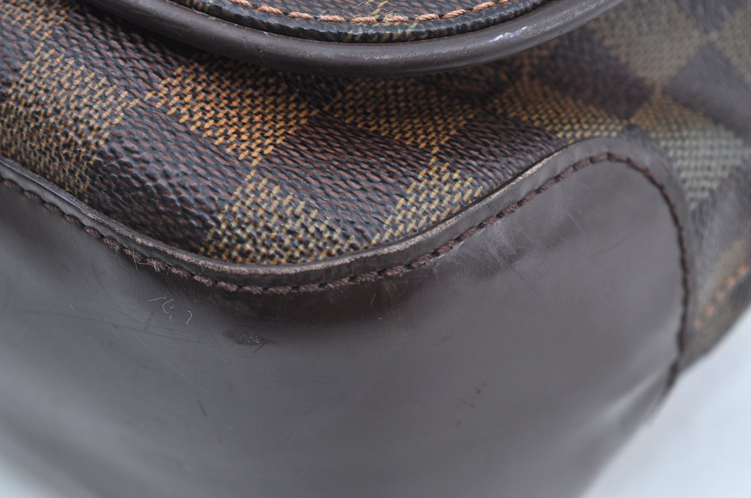 Authentic Louis Vuitton Damier Spencer Shoulder Cross Body Bag N58021 LV K5652