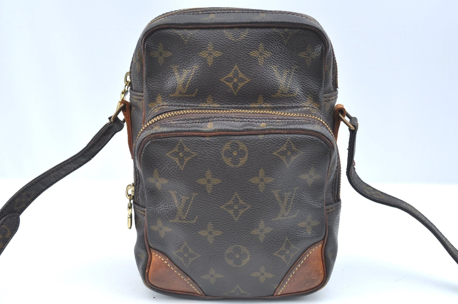 Authentic Louis Vuitton Monogram Amazone Shoulder Cross Body Bag M45236 LV K5655
