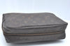 Auth Louis Vuitton Monogram Trousse Toilette 28 Clutch Hand Bag M47522 LV K5661