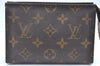 Auth Louis Vuitton Monogram Poche Toilette 15 M47546 Cosmetics Pouch Junk K5663