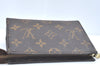 Auth Louis Vuitton Monogram Poche Toilette 15 M47546 Cosmetics Pouch Junk K5663