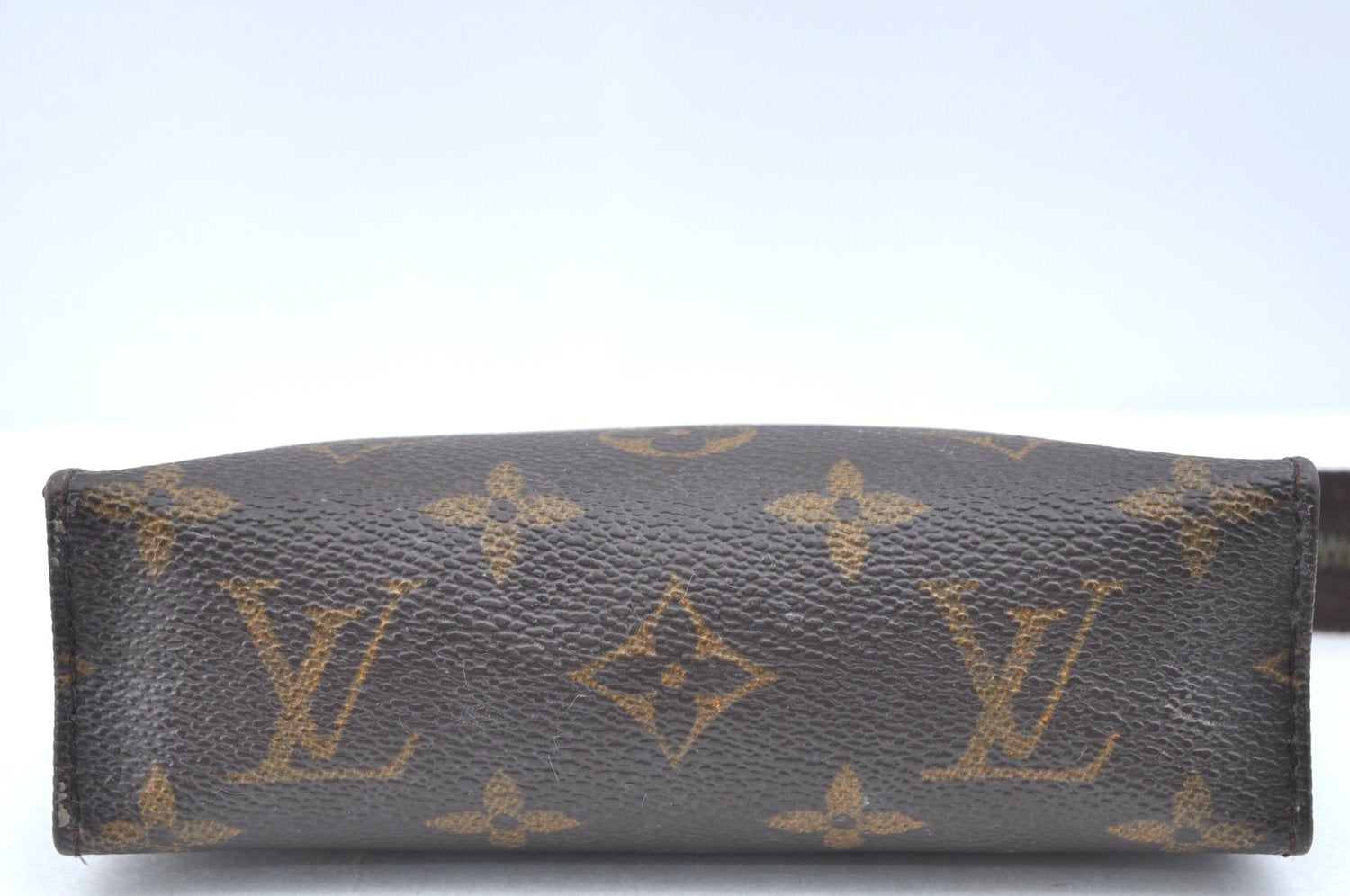 Auth Louis Vuitton Monogram Poche Toilette 15 M47546 Cosmetics Pouch Junk K5663