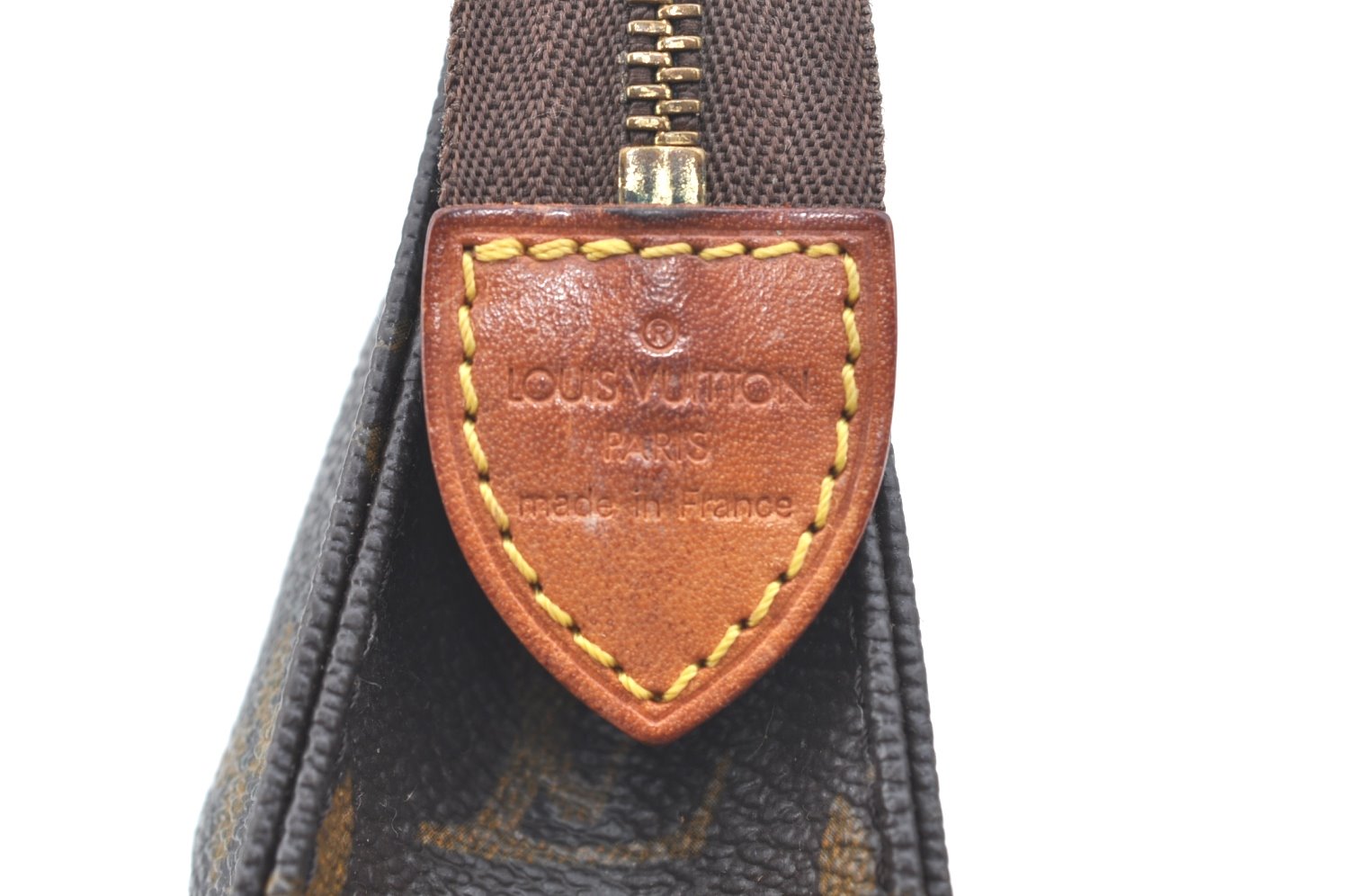 Auth Louis Vuitton Monogram Poche Toilette 15 M47546 Cosmetics Pouch Junk K5663