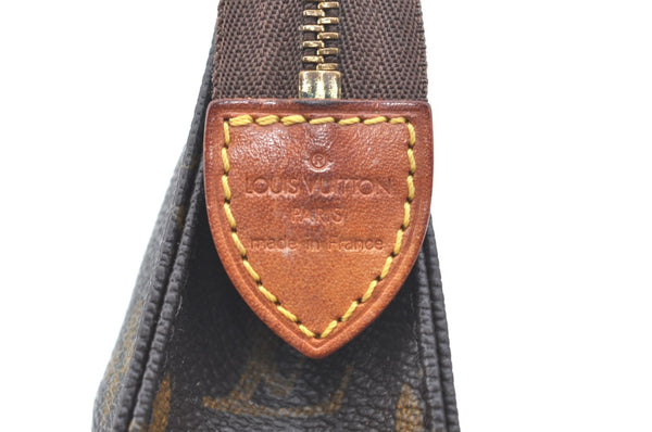 Auth Louis Vuitton Monogram Poche Toilette 15 M47546 Cosmetics Pouch Junk K5663