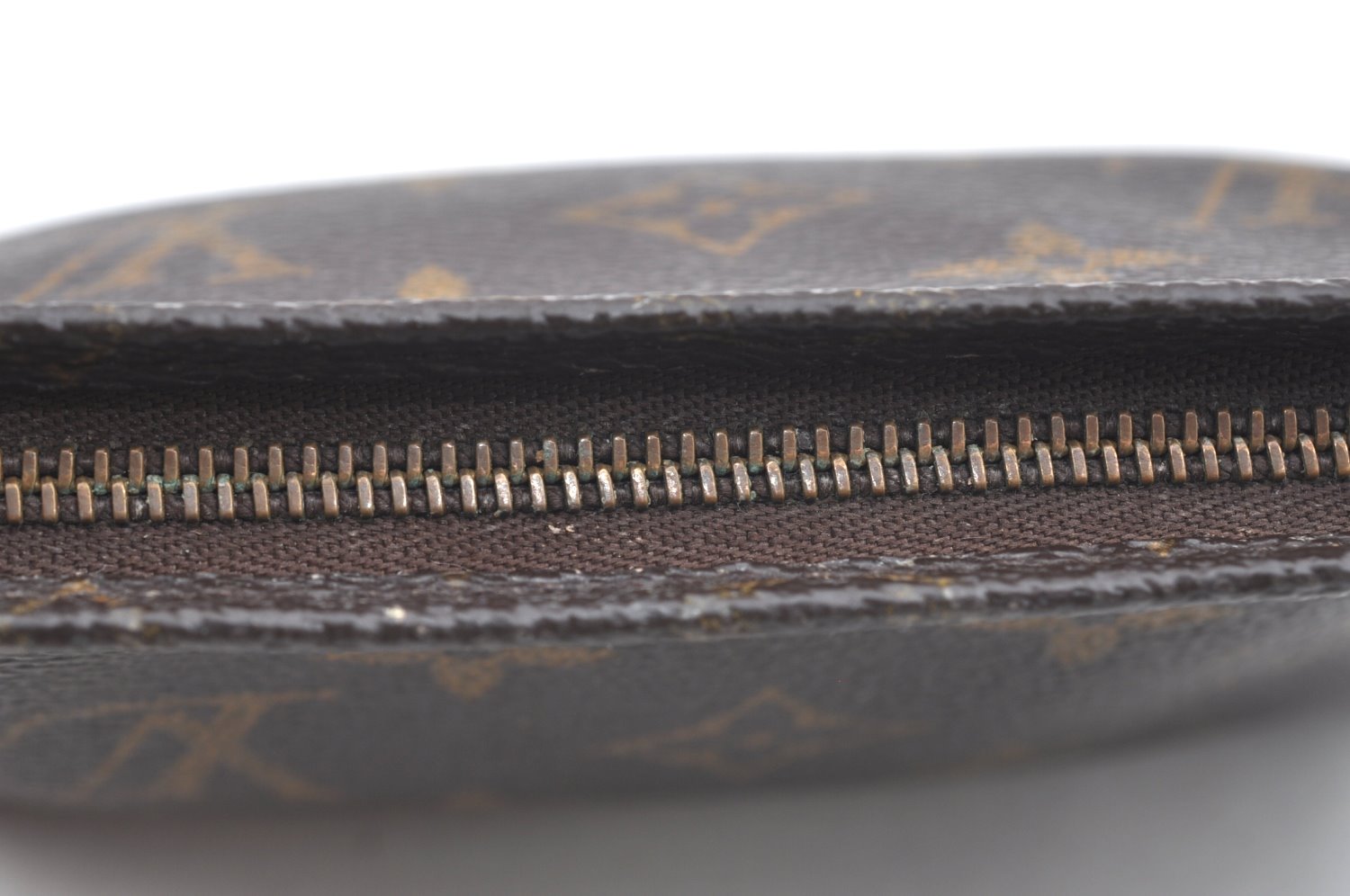 Auth Louis Vuitton Monogram Poche Toilette 15 M47546 Cosmetics Pouch Junk K5663