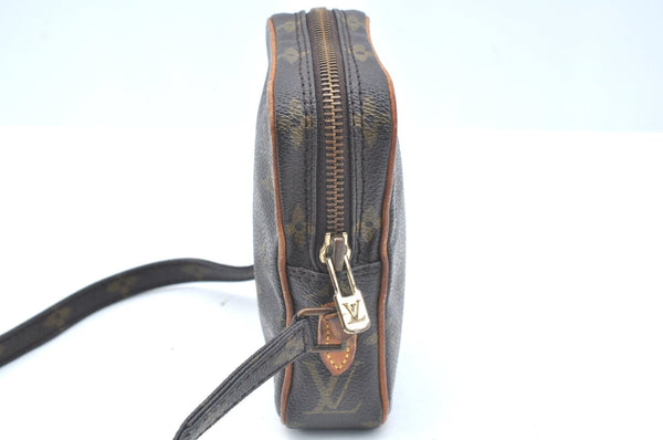 Auth Louis Vuitton Monogram Mini Poche Danube Shoulder Cross Bag M45268 LV K5665