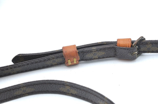 Auth Louis Vuitton Monogram Mini Poche Danube Shoulder Cross Bag M45268 LV K5665