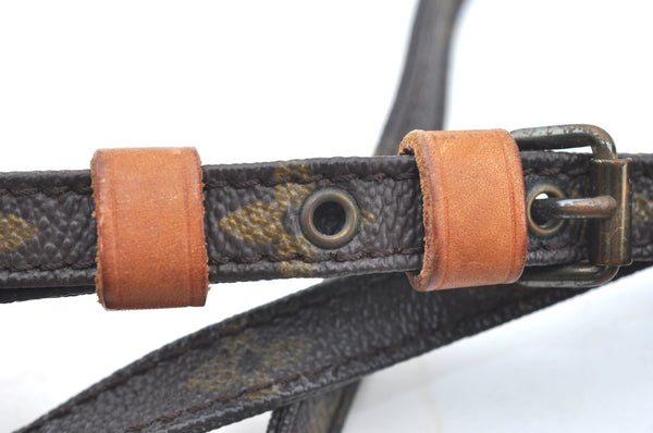 Auth Louis Vuitton Monogram Mini Poche Danube Shoulder Cross Bag M45268 LV K5665