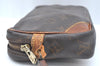 Auth Louis Vuitton Monogram Marly Dragonne PM Clutch Hand Bag Old Model K5670