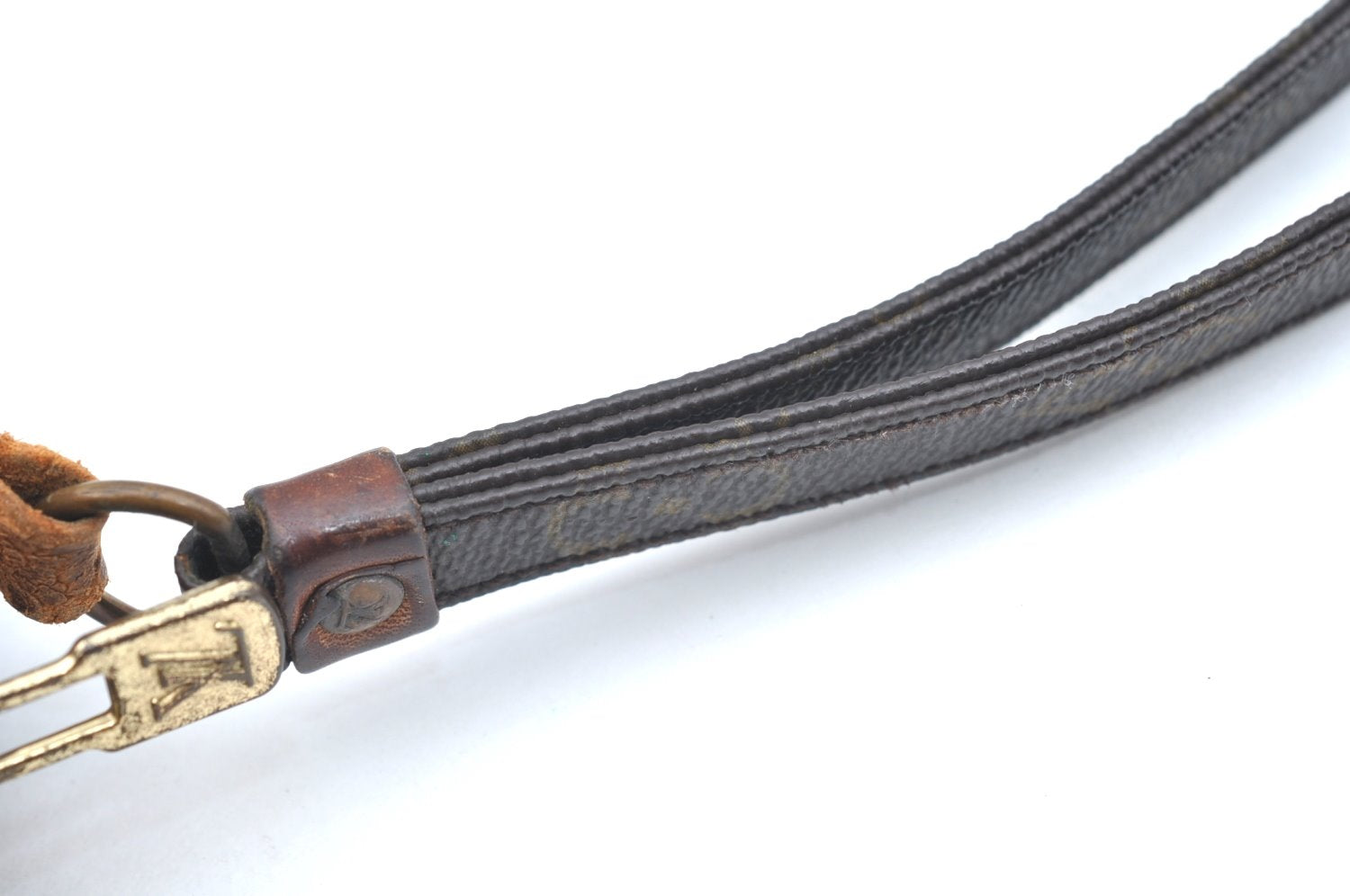 Auth Louis Vuitton Monogram Marly Dragonne PM Clutch Hand Bag Old Model K5670