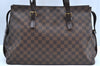 Authentic Louis Vuitton Damier Chelsea Shoulder Tote Bag N51119 LV K5674