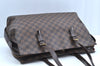 Authentic Louis Vuitton Damier Chelsea Shoulder Tote Bag N51119 LV K5674