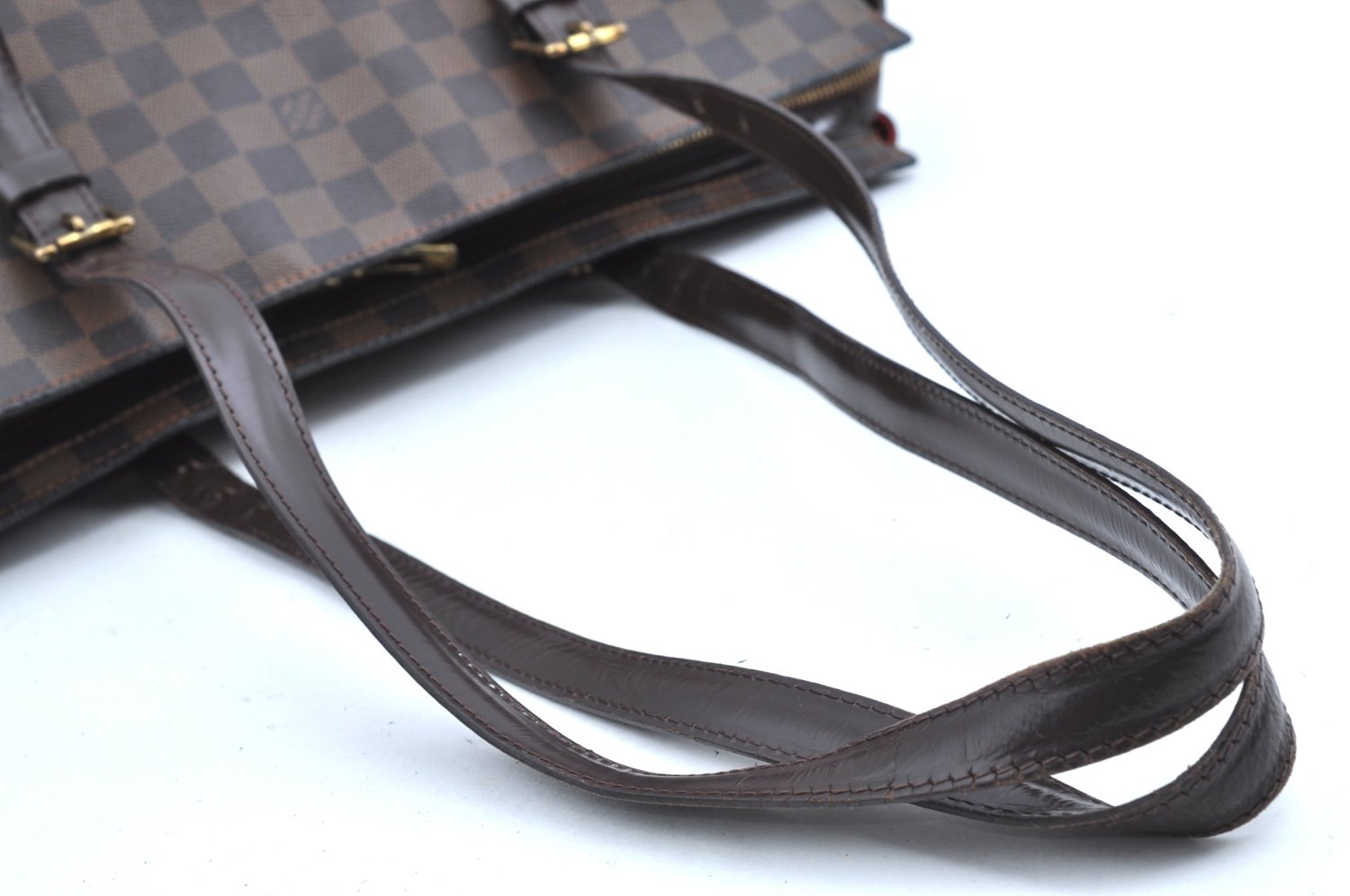 Authentic Louis Vuitton Damier Chelsea Shoulder Tote Bag N51119 LV K5674