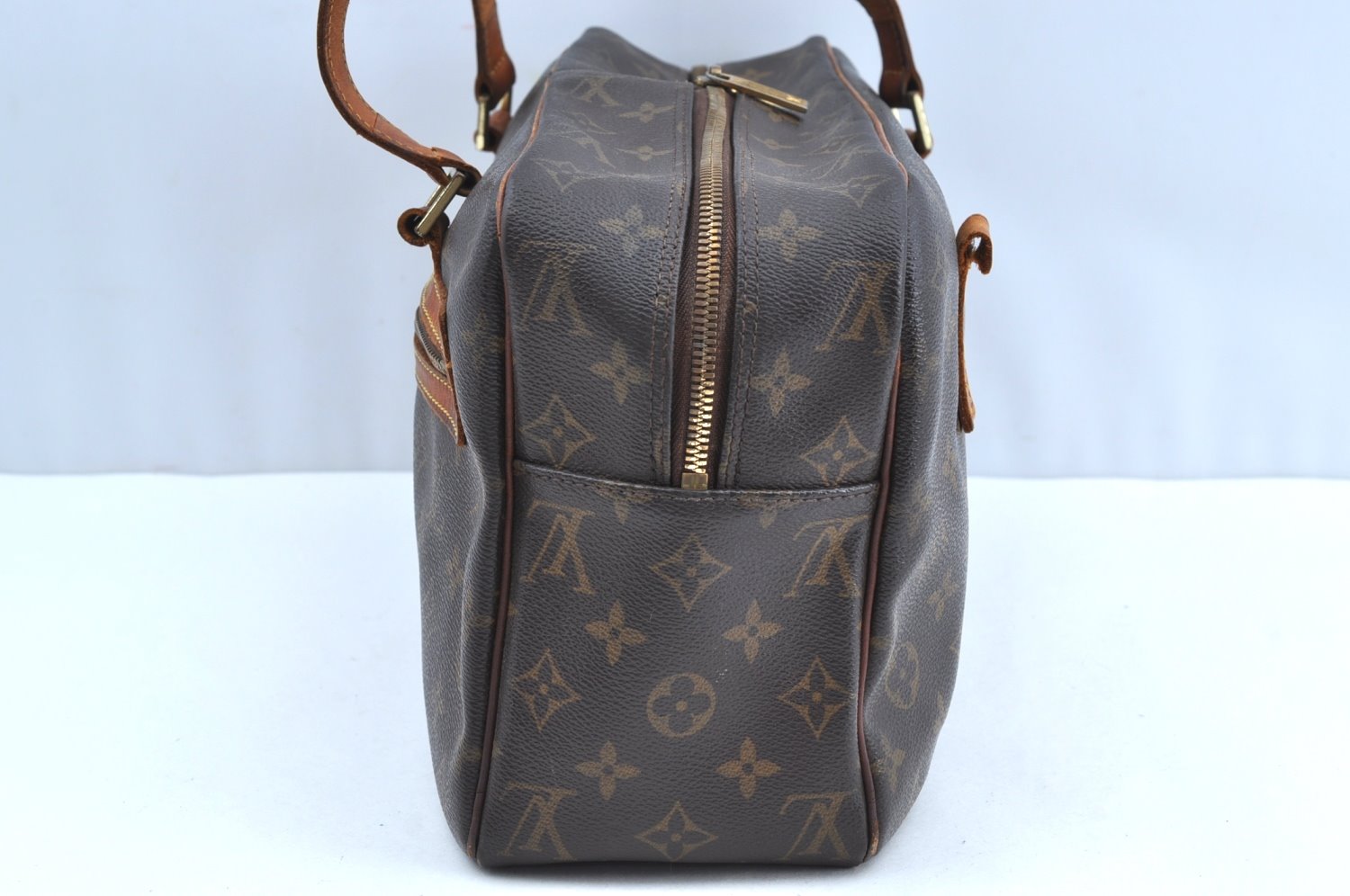 Authentic Louis Vuitton Monogram Cite GM Shoulder Bag M51181 LV Junk K5675
