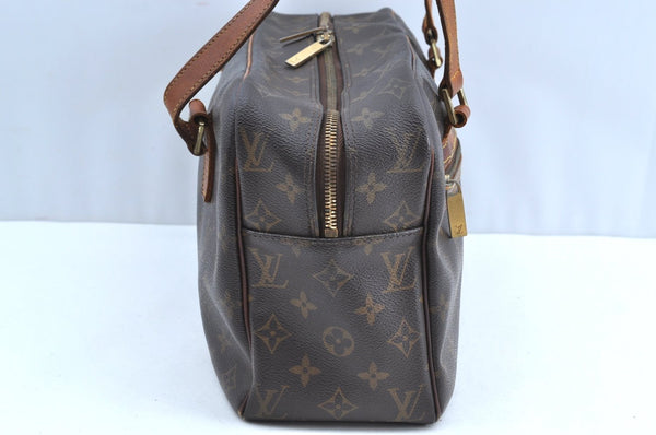 Authentic Louis Vuitton Monogram Cite GM Shoulder Bag M51181 LV Junk K5675