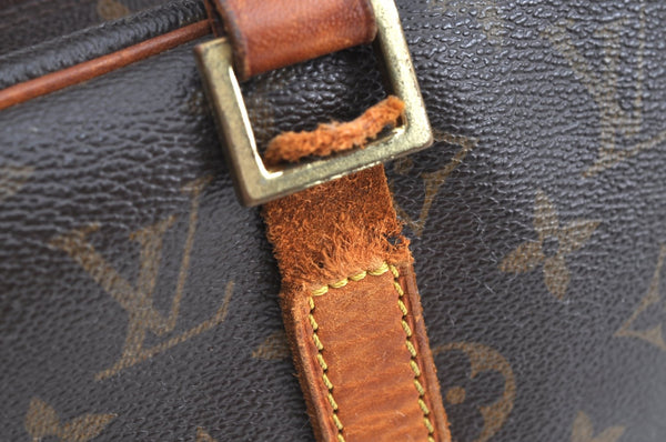 Authentic Louis Vuitton Monogram Cite GM Shoulder Bag M51181 LV Junk K5675