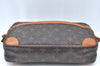 Authentic Louis Vuitton Monogram Compiegne 28 Clutch Hand Bag M51845 LV K5677