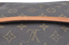 Authentic Louis Vuitton Monogram Compiegne 28 Clutch Hand Bag M51845 LV K5677