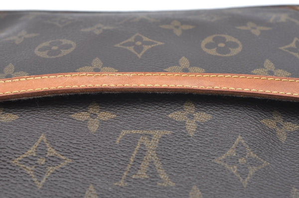 Authentic Louis Vuitton Monogram Compiegne 28 Clutch Hand Bag M51845 LV K5677
