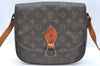 Authentic Louis Vuitton Monogram Saint Cloud GM M51242 Shoulder Cross Bag K5678