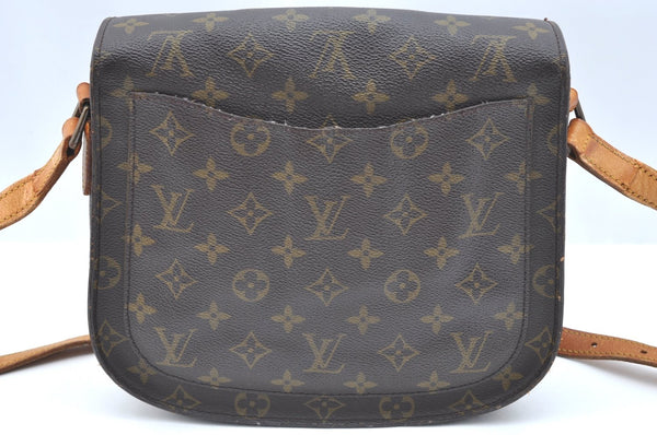 Authentic Louis Vuitton Monogram Saint Cloud GM M51242 Shoulder Cross Bag K5678