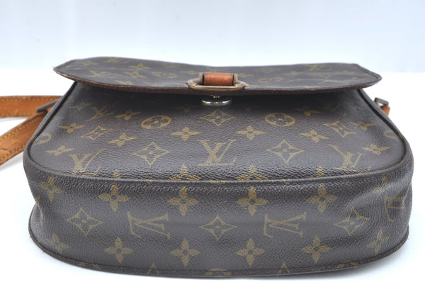 Authentic Louis Vuitton Monogram Saint Cloud GM M51242 Shoulder Cross Bag K5678