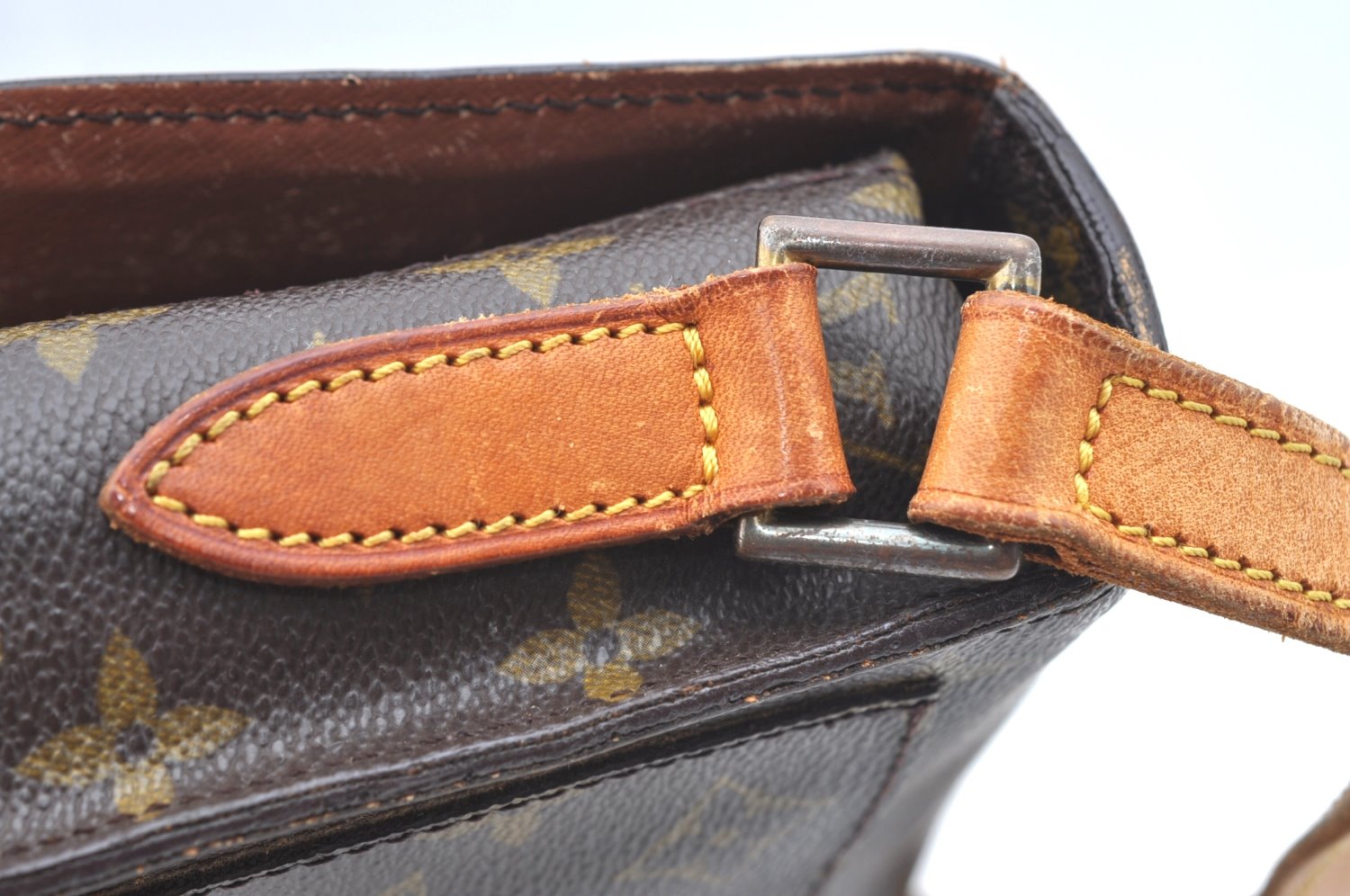 Authentic Louis Vuitton Monogram Saint Cloud GM M51242 Shoulder Cross Bag K5678