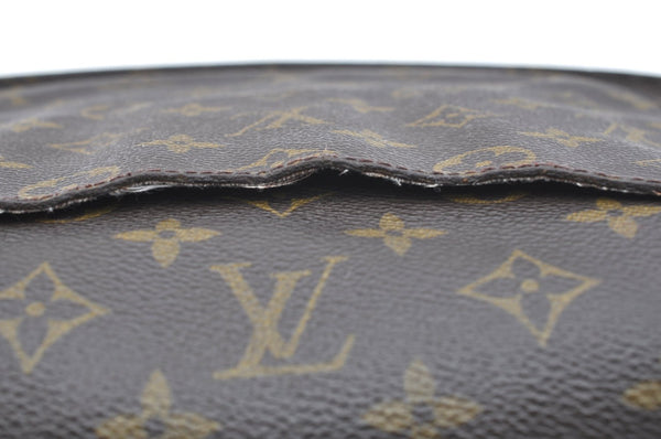 Authentic Louis Vuitton Monogram Saint Cloud GM M51242 Shoulder Cross Bag K5678