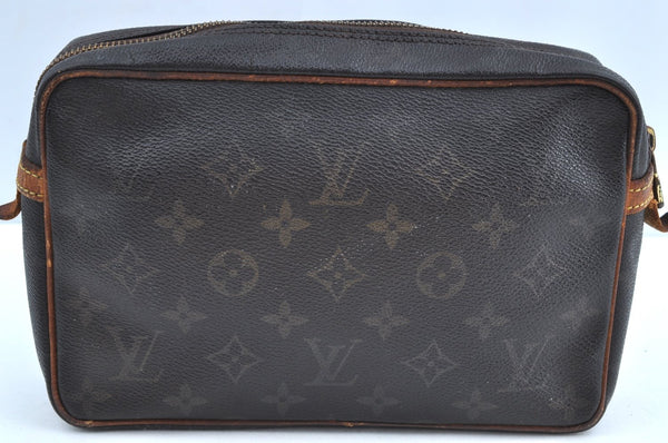 Authentic Louis Vuitton Monogram Compiegne 23 Clutch Hand Bag M51847 LV K5685